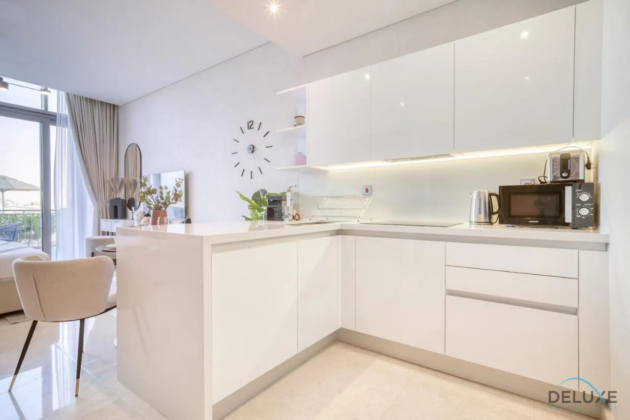 アパート Tranquil Studio At The Anwa By Omniyat Dubai Maritime City By Deluxe Holiday Homes